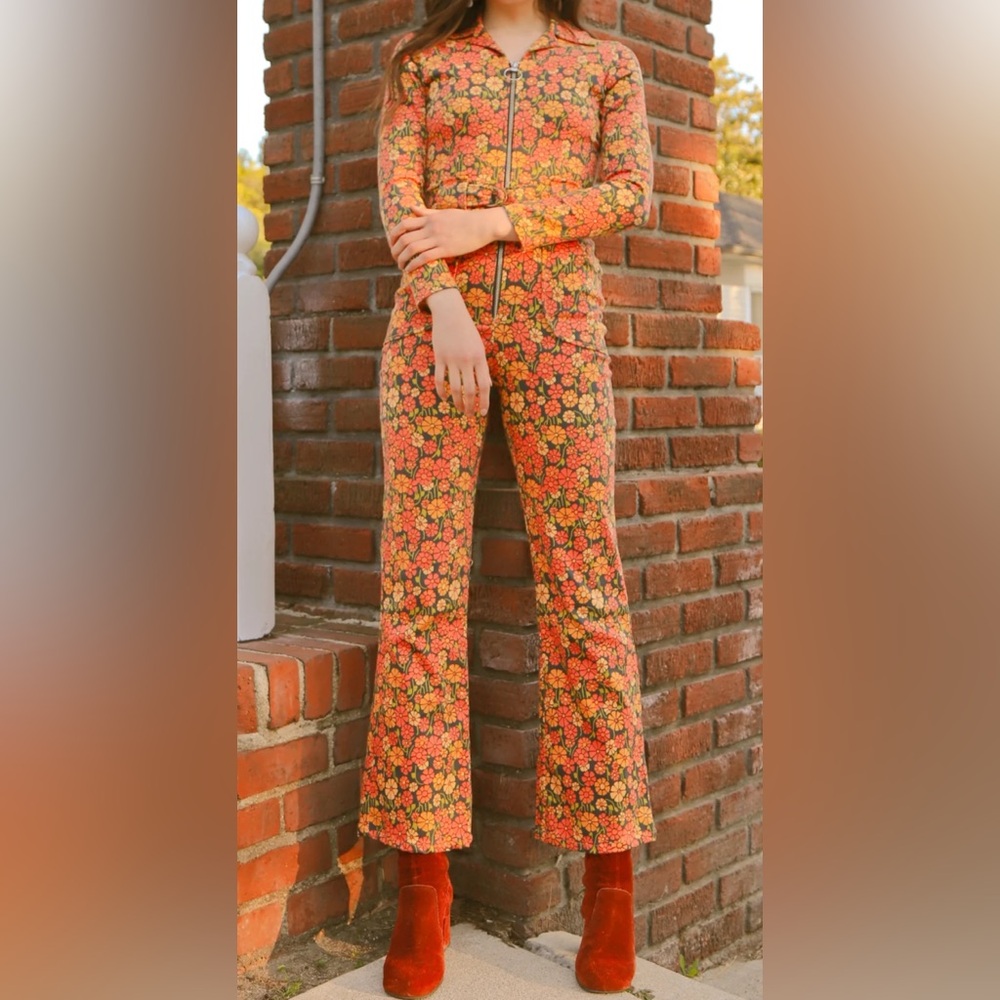 Miracle Eye Marigold Jumpsuit - NWT